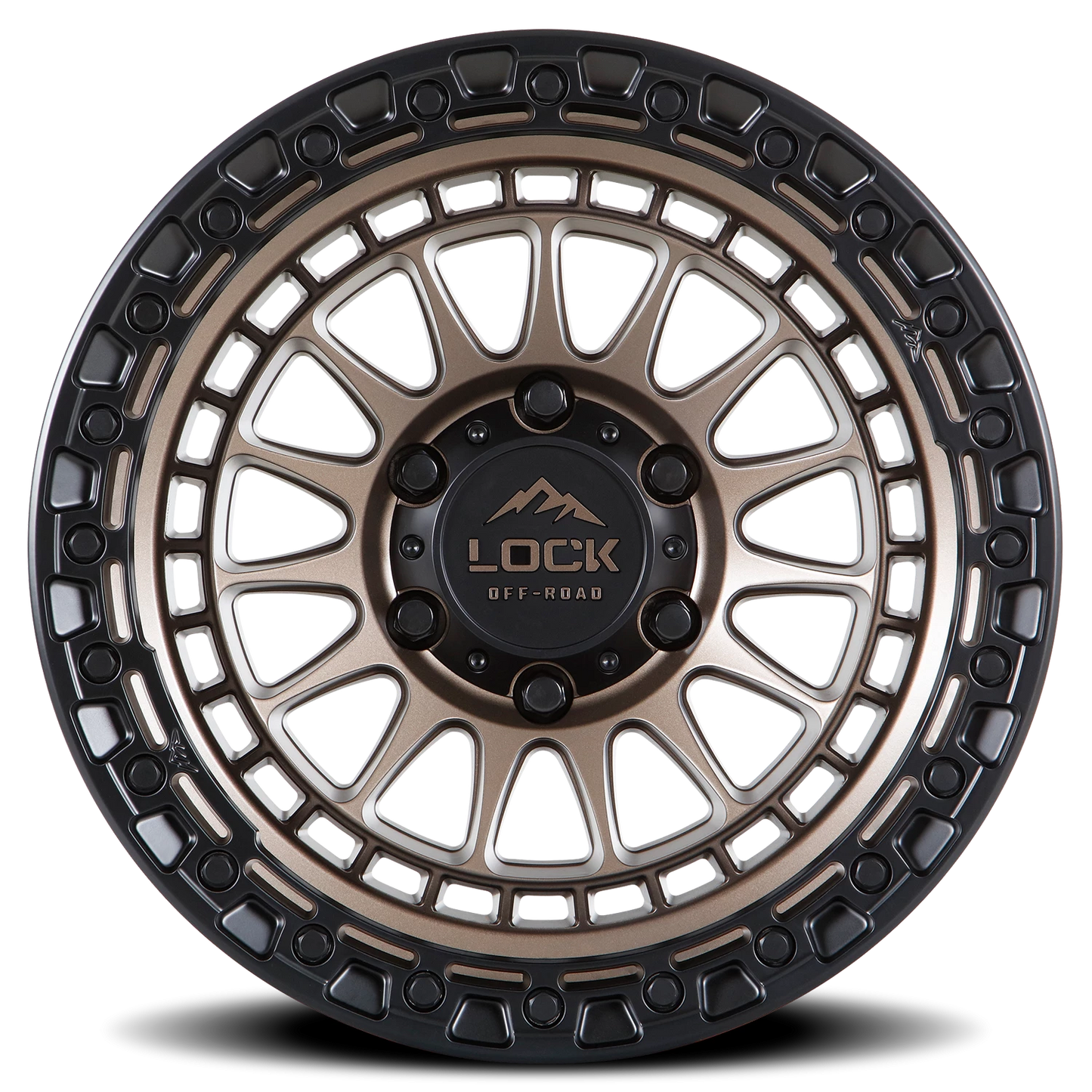 MOJAVE | 17X9 | 6X135 | +0 | MATTE BRONZE W MATTE BLACK RING | MOJAVE-7963MRMBR - Image 3