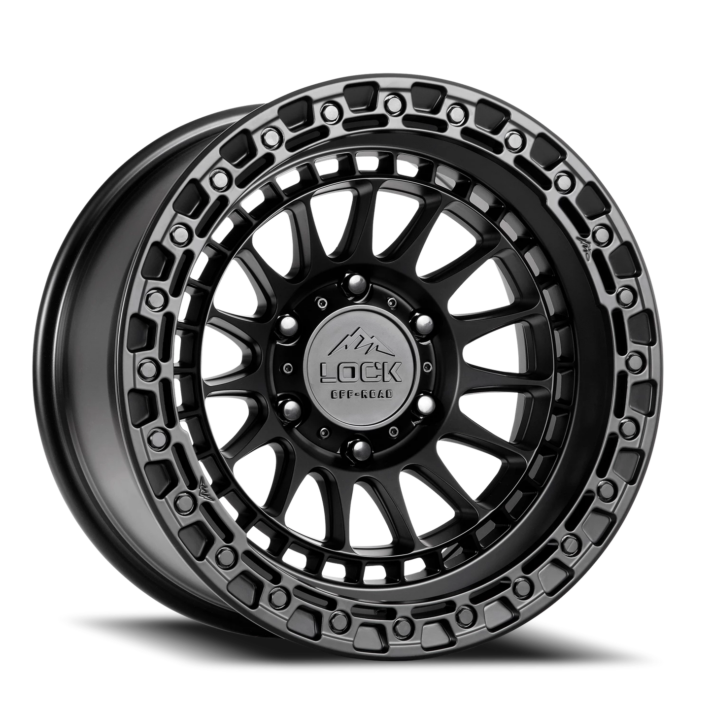 MOJAVE | 20X9 | 5X127 | +0 | MATTE BLACK W MATTE BLACK RING | MOJAVE-2957MB