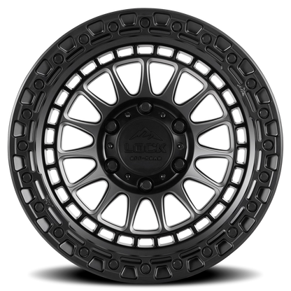 MOJAVE | 17X8.5 | 5X127 | +25 | MATTE BLACK W MATTE BLACK RING | MOJAVE-78557MB - Image 3