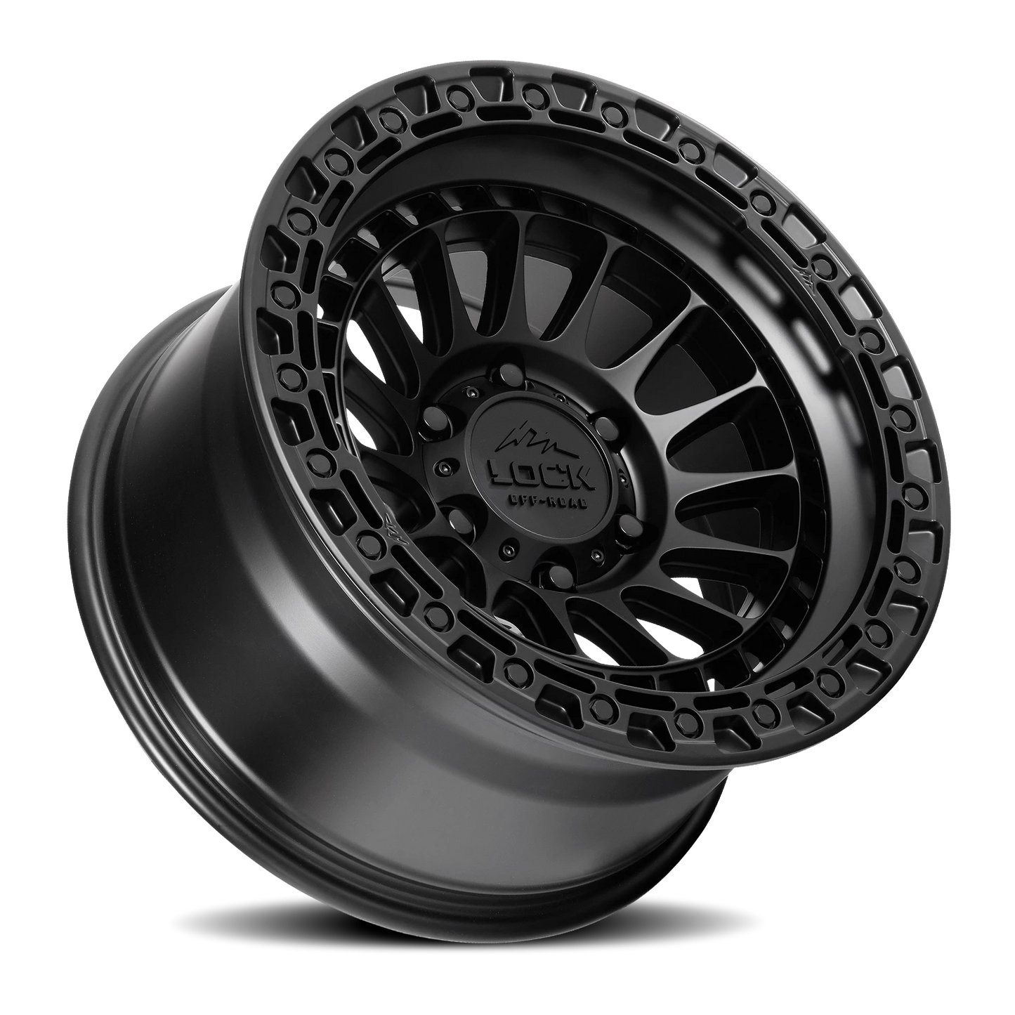 MOJAVE | 17X9 | 6X135 | -12 | MATTE BLACK W MATTE BLACK RING | MOJAVE-7963MB12N - Image 2