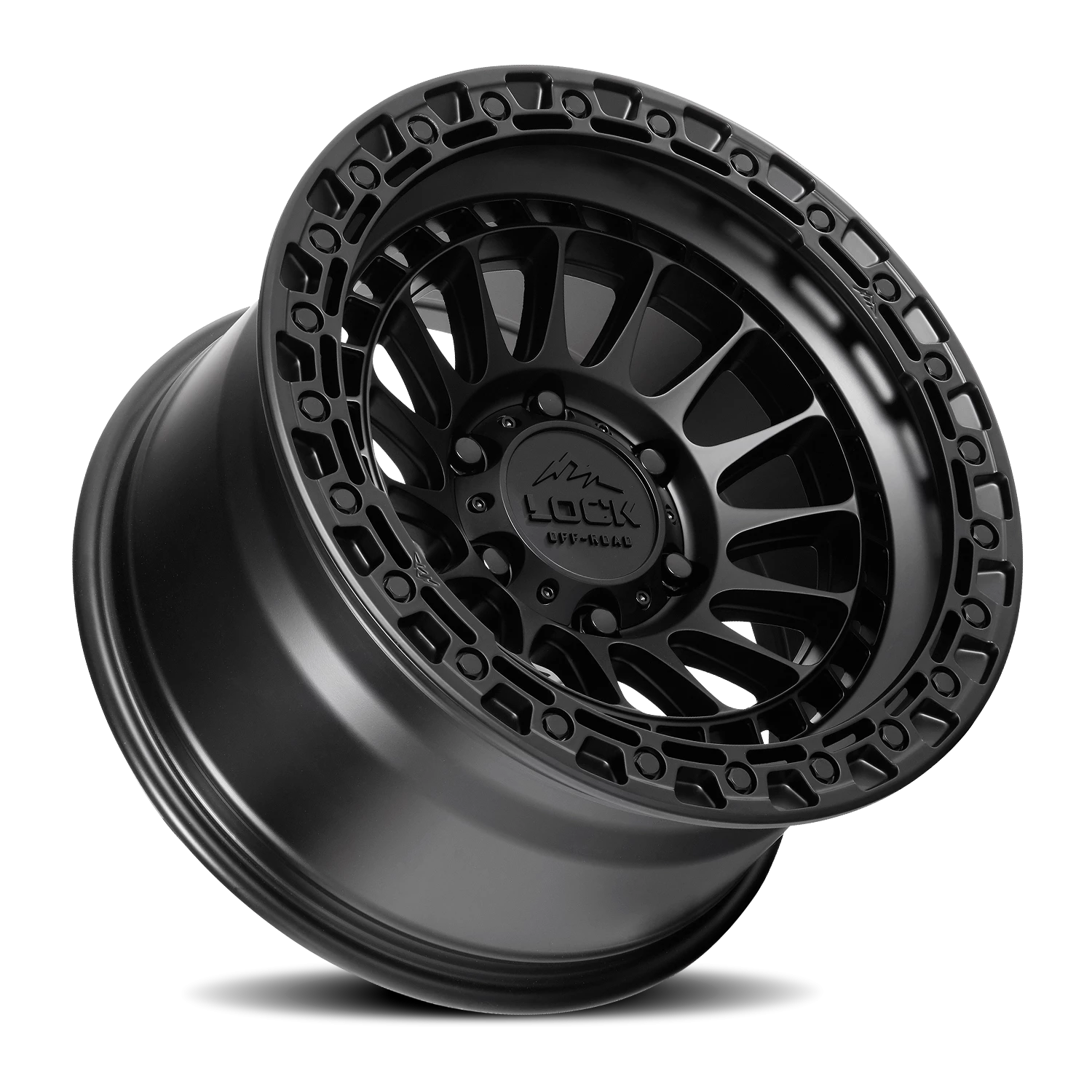 MOJAVE | 17X9 | 8X170 | -12 | MATTE BLACK W MATTE BLACK RING | MOJAVE-7987MB12N - Image 2