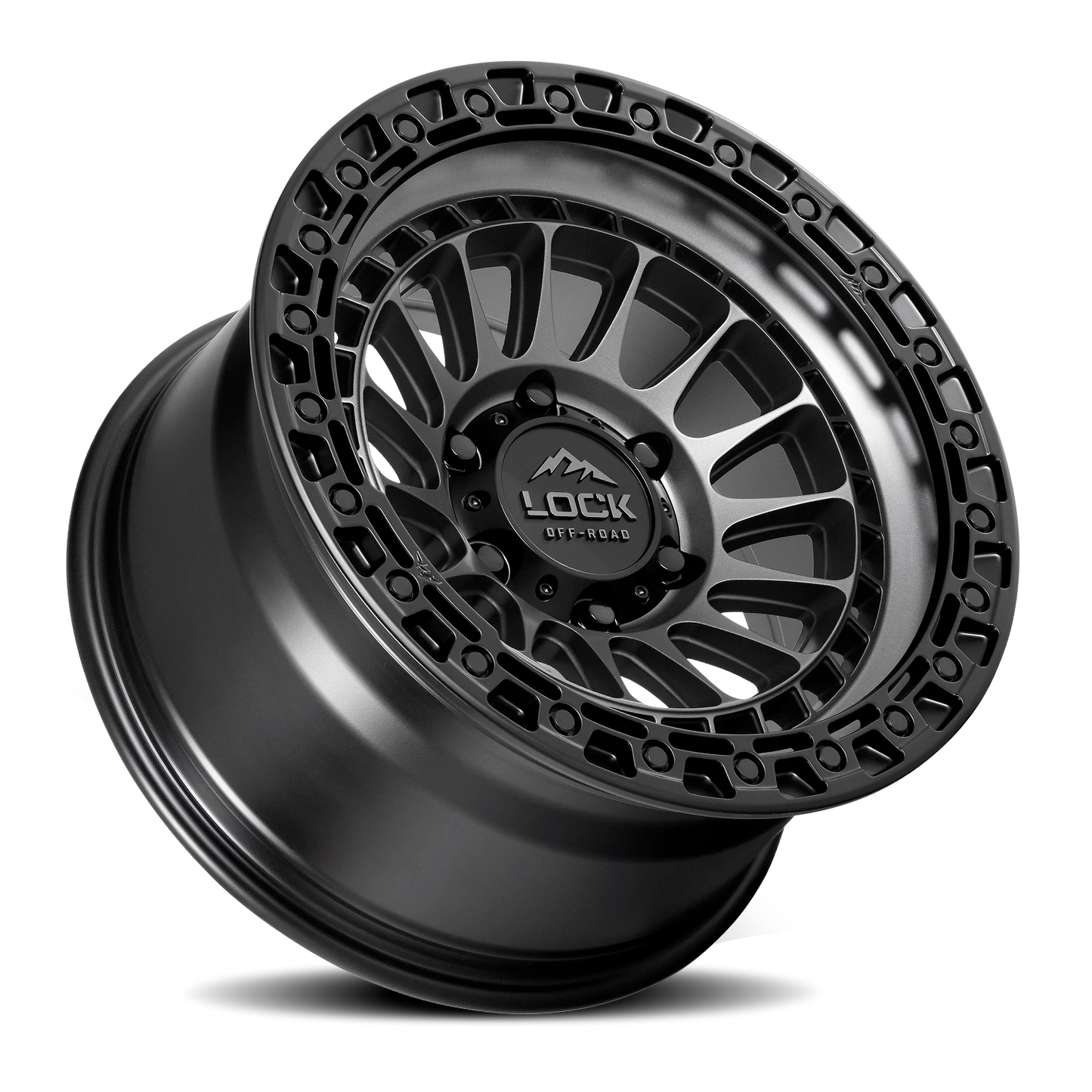 MOJAVE | 17X8.5 | 6X135 | +25 | MATTE GREY W MATTE BLACK RING | MOJAVE-78563MGMBR - Image 2