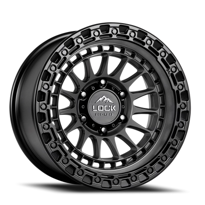 MOJAVE | 17X9 | 8X165.1 | -12 | MATTE GREY W MATTE BLACK RING | MOJAVE-7986MGMBR12N
