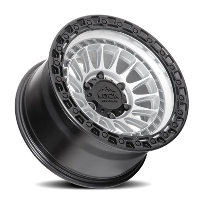 MOJAVE | 17X9 | 6X135 | -12 | MATTE SILVER WITH MATTE BLACK RING | MOJAVE-7963MSMBR12N - Image 2