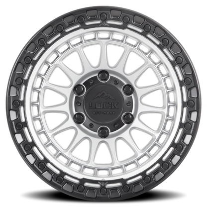 MOJAVE | 17X9 | 6X135 | -12 | MATTE SILVER WITH MATTE BLACK RING | MOJAVE-7963MSMBR12N - Image 3