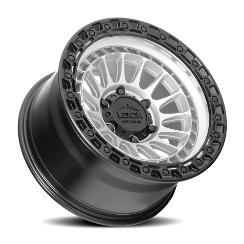 MOJAVE | 17X9 | 8X170 | +1 | MATTE SILVER WITH MATTE BLACK RING | MOJAVE-7987MSMBR - Image 2
