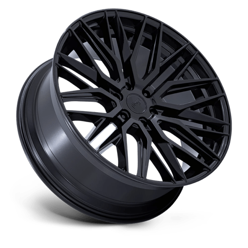 Niche 1PC | M224 GAMMA | 22.0x9.50 | 6X139.7 | 25 | GLOSS BLACK