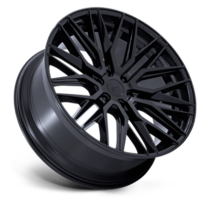 Niche 1PC | M224 GAMMA | 22.0x9.50 | 6X139.7 | 25 | GLOSS BLACK