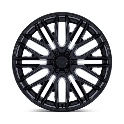 Niche 1PC | M224 GAMMA | 22.0x9.50 | 6X139.7 | 25 | GLOSS BLACK