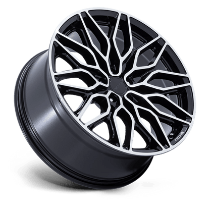 Niche 1PC | NC277 CALABRIA 5 | 20.0x9.00 | 5X112 | 20 | GLOSS BLACK MACHINED