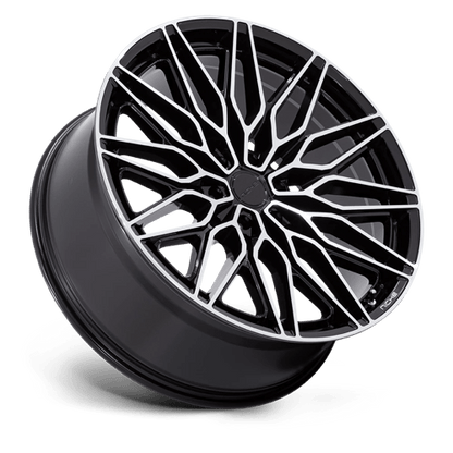 Niche 1PC | NC278 CALABRIA 6 | 20.0x9.50 | 6X135 | 30 | GLOSS BLACK W/ MACHINED