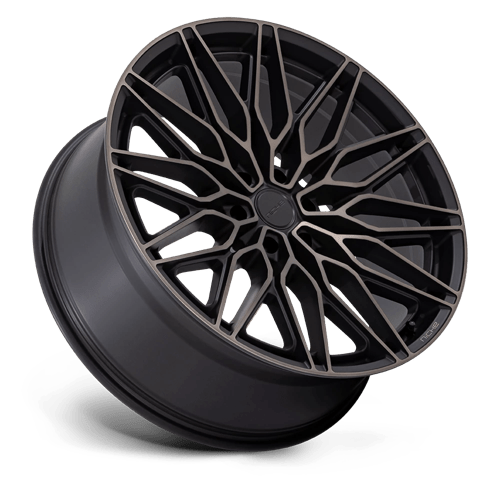 Niche 1PC | NC278 CALABRIA 6 | 20.0x9.50 | 6X139.7 | 30 | MATTE BLACK MACHINED DARK TINT