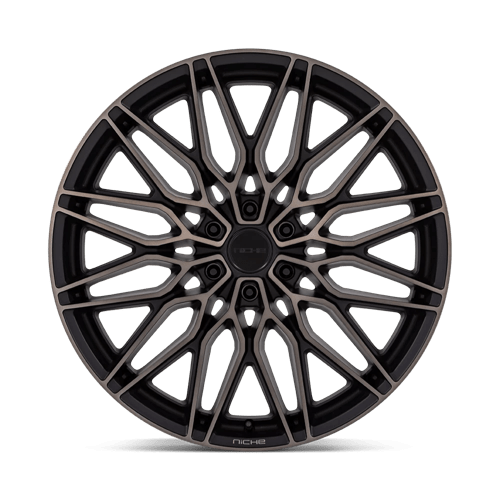 Niche 1PC | NC278 CALABRIA 6 | 20.0x9.50 | 6X135 | 30 | MATTE BLACK MACHINED DARK TINT