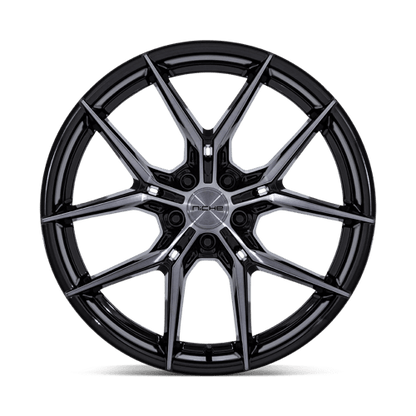 Niche 1PC | NC279 PRODIGY 5 | 22.0x10.50 | 5X115 | 18 | GLOSS BLACK DARK TINTED CLEAR