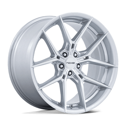 Niche 1PC | NC279 PRODIGY 5 | 18.0x8.50 | 5X120 | 35 | SILVER W/ MACHINED FACE