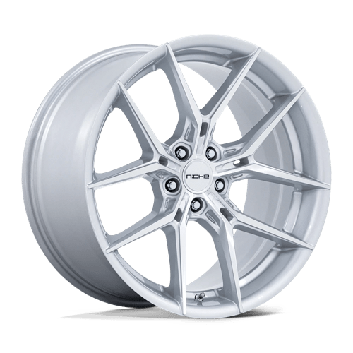 Niche 1PC | NC279 PRODIGY 5 | 20.0x11.00 | 5X120 | 50 | SILVER W/ MACHINED FACE