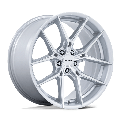 Niche 1PC | NC279 PRODIGY 5 | 24.0x10.00 | 5X130 | 20 | SILVER W/ MACHINED FACE