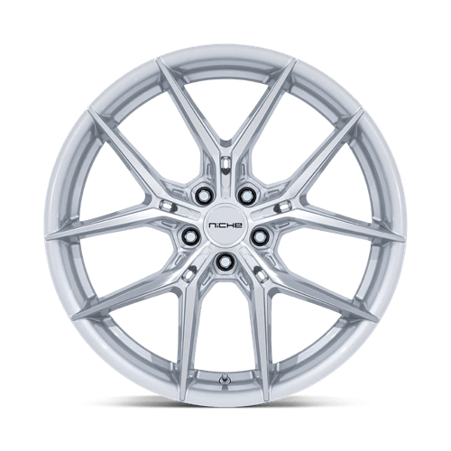 Niche 1PC | NC279 PRODIGY 5 | 24.0x10.00 | 5X127 | 30 | SILVER W/ MACHINED FACE