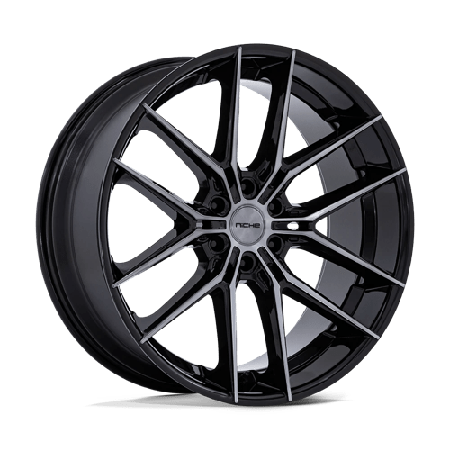 Niche 1PC | NC280 PRODIGY 6 | 22.0x9.50 | 6X139.7 | 20 | GLOSS BLACK DARK TINTED CLEAR
