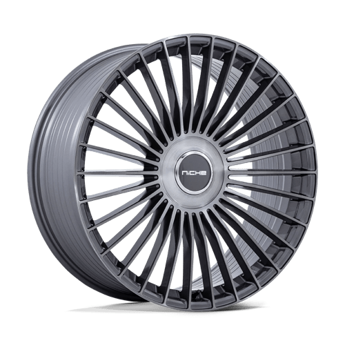 Niche 1PC | NC282 SERENE | 22.0x9.00 | 5X112/5X120 | 20 | GLOSS TITANIUM BRUSHED
