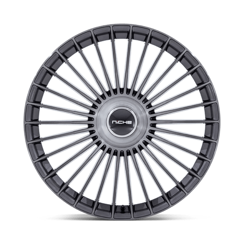 Niche 1PC | NC282 SERENE | 22.0x10.50 | 5X108/5X114.3 | 45 | GLOSS TITANIUM BRUSHED