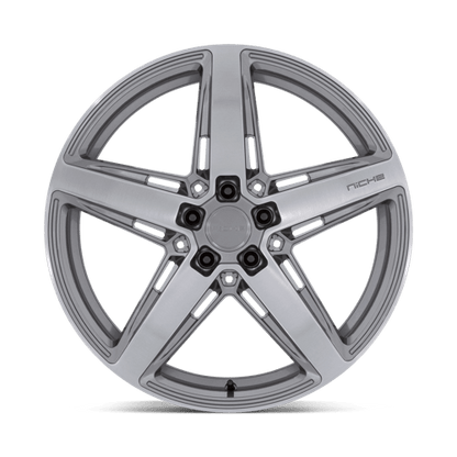 Niche 1PC | M270 TERAMO | 20.0x9.50 | 5X114.3 | 25 | ANTHRACITE BRUSHED FACE TINT