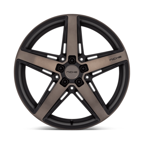 Niche 1PC | M271 TERAMO | 20.0x9.00 | 5X114.3 | 25 | MATTE BLACK W DOUBLE DARK TINT