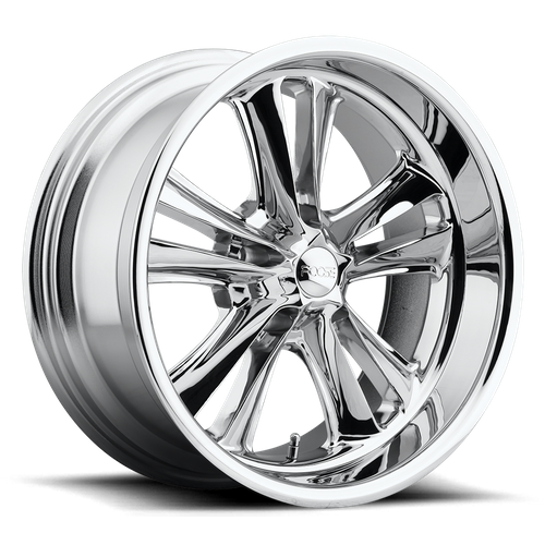 Foose 1PC | F097 KNUCKLE | 17.0x8.00 | 5X114.3 | 1 | CHROME PLATED