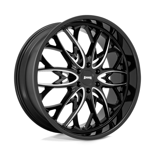 DUB 1PC | S263 OG | 24.0x10.00 | 6X135 | 30 | GLOSS BLACK MILLED