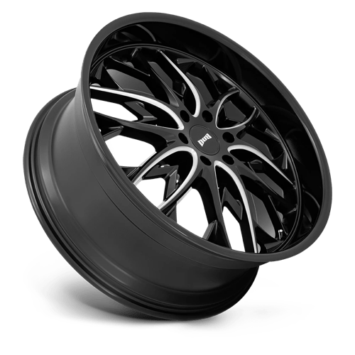 DUB 1PC | S263 OG | 22.0x9.50 | 6X135 | 30 | GLOSS BLACK MILLED