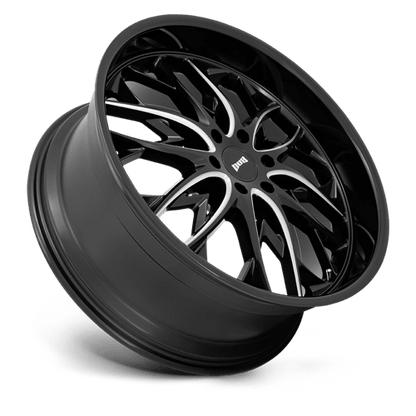 DUB 1PC | S263 OG | 22.0x9.50 | 6X135 | 30 | GLOSS BLACK MILLED