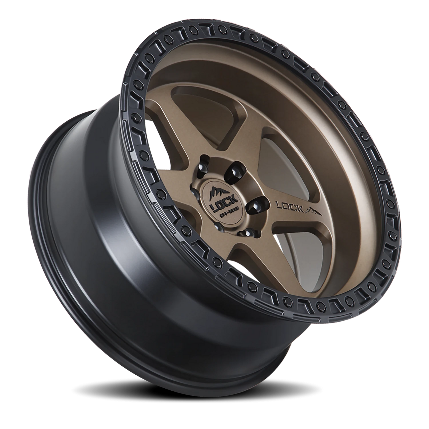 OLYMPUS | 20X9 | 5X127 | +0 | MATTE DESERT BRONZE W MATTE BLACK RING | OLYMPUS-2957MRMBR - Image 2