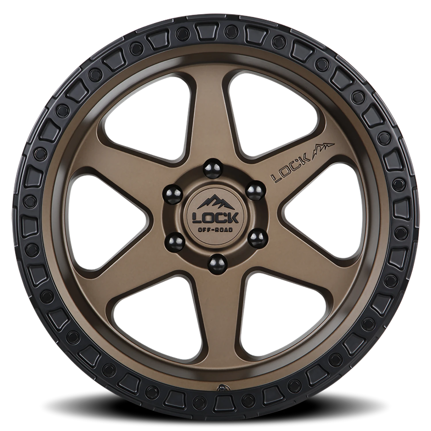 OLYMPUS | 20X9 | 5X127 | +0 | MATTE DESERT BRONZE W MATTE BLACK RING | OLYMPUS-2957MRMBR - Image 3