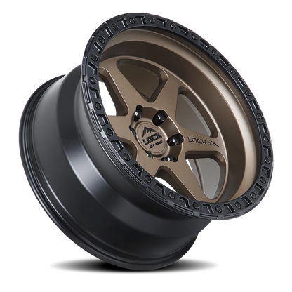 OLYMPUS | 20X10 | 6X139.7 | -24 | MATTE DESERT BRONZE W MATTE BLACK RING | OLYMPUS-2169MRMBR - Image 2