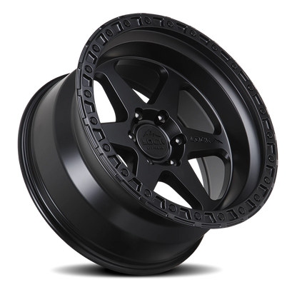 OLYMPUS | 18X9 | 5X127 | +1 | MATTE BLACK W MATTE BLACK RING | OLYMPUS-8957MB1 - Image 2