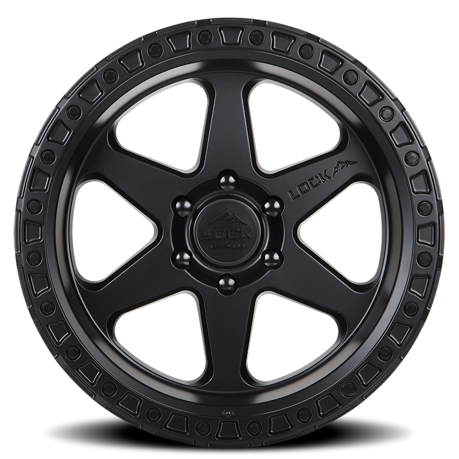 OLYMPUS | 18X9 | 6X139.7 | +1 | MATTE BLACK W MATTE BLACK RING | OLYMPUS-8969MB1 - Image 3
