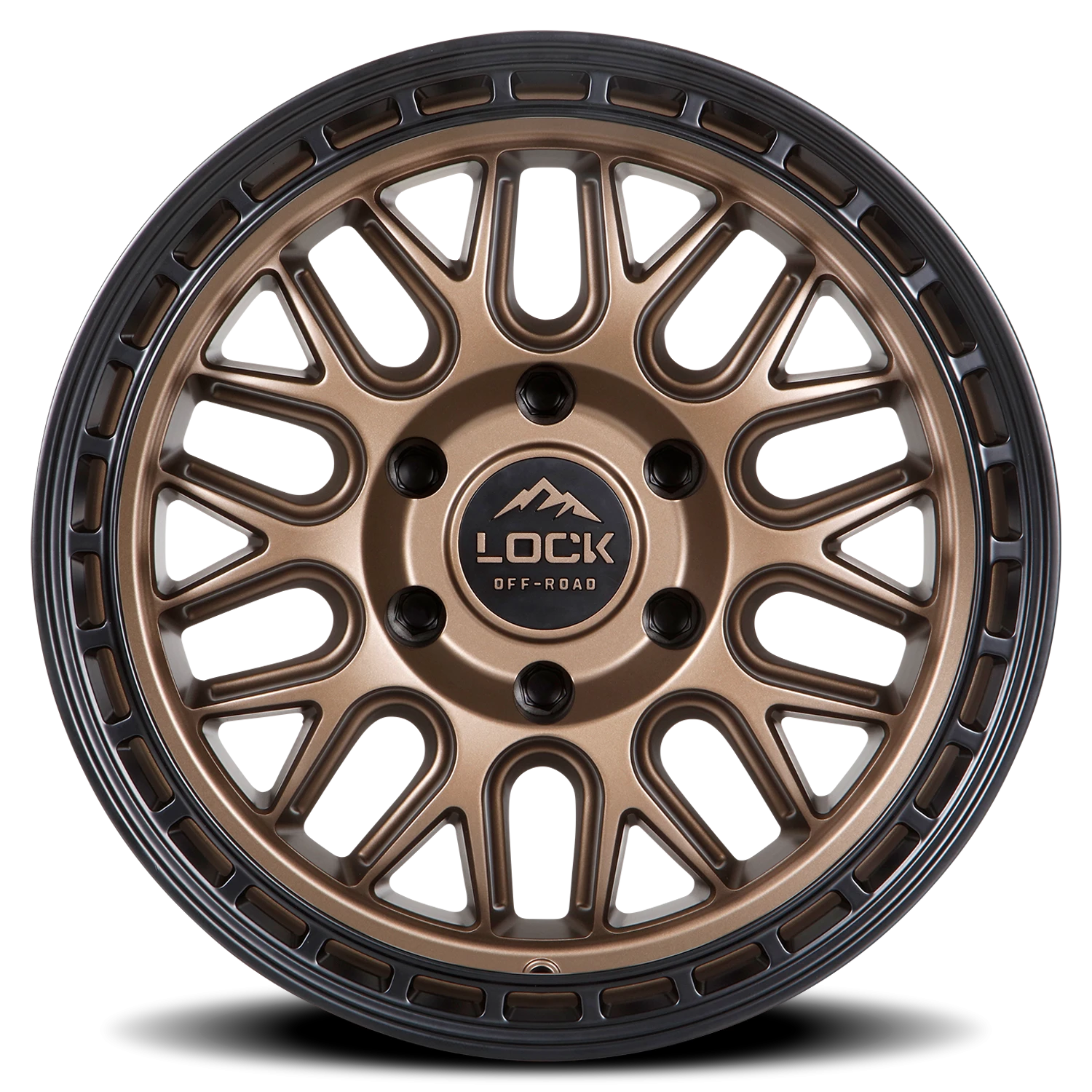 ONYX | 17X9 | 5X127 | +1 | MATTE BRONZE W MATTE BLACK RING | ONYX-7957MRMBR - Image 3