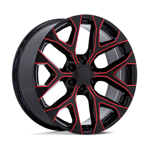 Performance Replicas | PR177 | 26.0x10.00 | 6X139.7 | 24 | GLOSS BLACK RED MILLED
