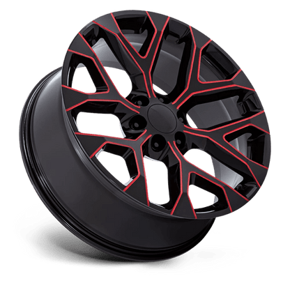 Performance Replicas | PR177 | 26.0x10.00 | 6X139.7 | 24 | GLOSS BLACK RED MILLED