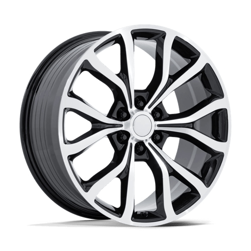 Performance Replicas | PR230 | 24.0x10.00 | 6X135 | 31 | GLOSS BLACK W/ MACHINED FACE