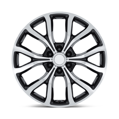 Performance Replicas | PR230 | 24.0x10.00 | 6X135 | 31 | GLOSS BLACK W/ MACHINED FACE