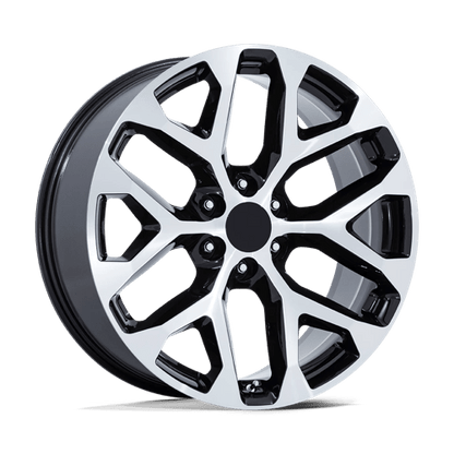Performance Replicas | PR177 | 22.0x9.00 | 6X139.7 | 24 | GLOSS BLACK MACHINED FACE