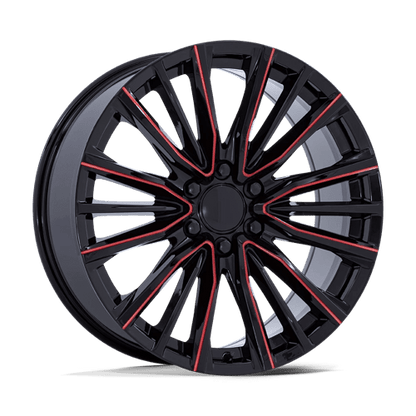 Performance Replicas | PR223 | 22.0x9.00 | 6X139.7 | 28 | GLOSS BLACK MILLED RED