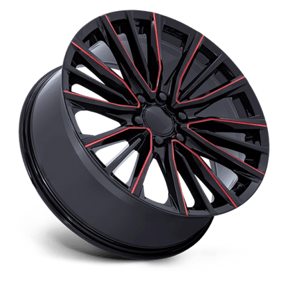 Performance Replicas | PR223 | 22.0x9.00 | 6X139.7 | 28 | GLOSS BLACK MILLED RED