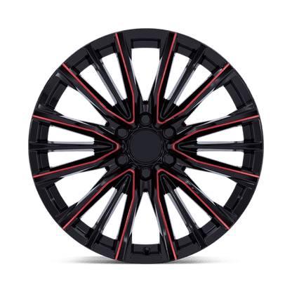 Performance Replicas | PR223 | 26.0x10.00 | 6X139.7 | 28 | GLOSS BLACK MILLED RED