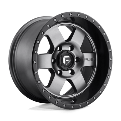 Fuel 1PC | D619 PODIUM | 20.0x9.00 | 5X139.7 | 20 | MATTE GUNMETAL BLACK BEAD RING