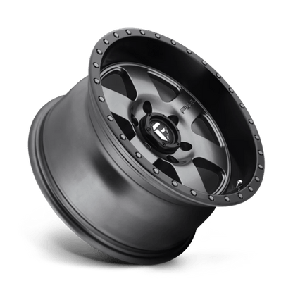 Fuel 1PC | D619 PODIUM | 20.0x9.00 | 5X139.7 | 20 | MATTE GUNMETAL BLACK BEAD RING