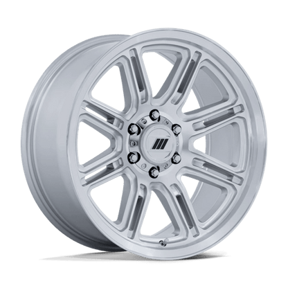 Pro Comp Alloys | PA206 SNARE | 17.0x8.00 | 8X170 | 0 | GLOSS SILVER W/ MACHINED FACE