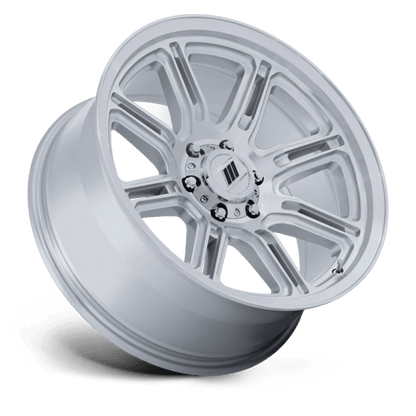 Pro Comp Alloys | PA206 SNARE | 16.0x8.00 | 6X139.7 | 0 | GLOSS SILVER W/ MACHINED FACE