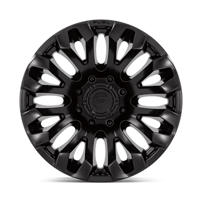 Fuel 1PC | D831 QUAKE | 20.0x10.00 | 8X170 | -18 | BLACKOUT